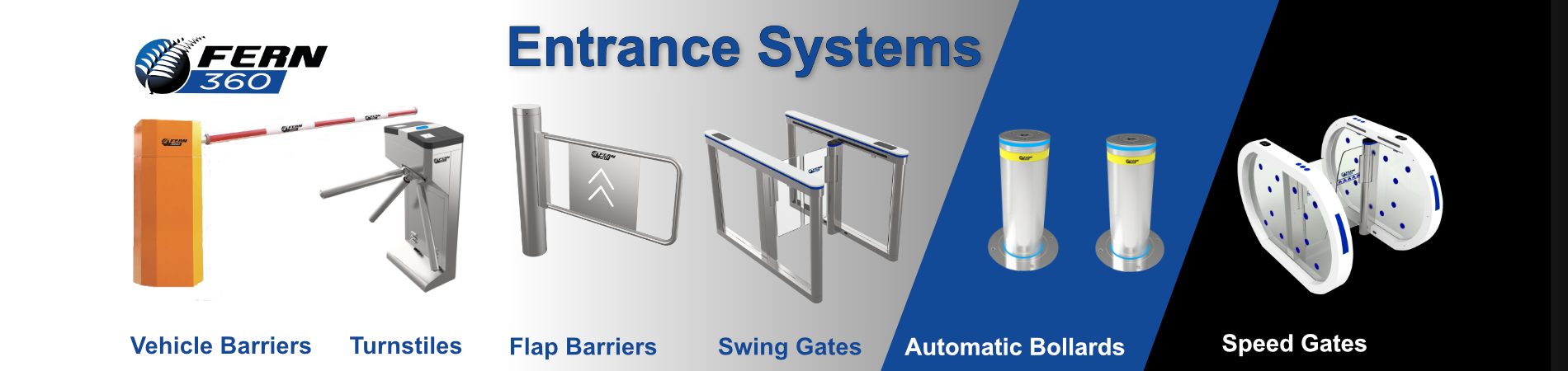 Fern360 entrance systems and solutions security entrance control banner