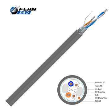 FERN360 - 2 Pair RS485 Communication Cable 0.22mm 305m Wooden Drum