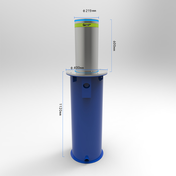 FGES-AB6-219-10 - FERN360 - Stainless Steel Hydraulic Automatic Bollard - 0