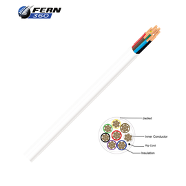 FERN360 - 8 Core Security Alarm Cable 0.22mm 250m Reel Box