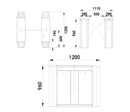 FGES-FB550-1 - FERN360 - Stainless Steel Flap Barrier-4