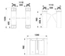 FGES-FB550-2 - FERN360 - Stainless Steel Flap Barrier-4