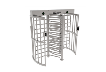 FGES-RTDFH550-1 - FERN360 - Full Height Stainless Steel Rotor Turnstile, Double Lane - 0