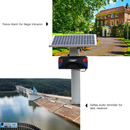 FERN360 Solar Power Alarm Sound Siren Outdoor Motion Detection Waterproof Wireless Solar Siren-5