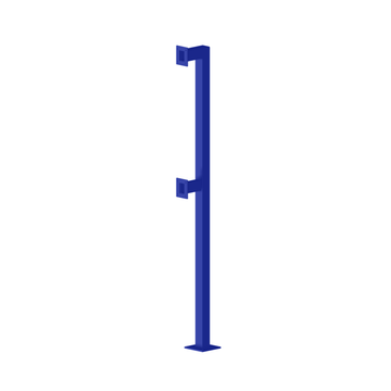FPAC-EQ2 - FERN360 Floor Mount 2.1m High Access Control Bollard- Single or Dual - 0