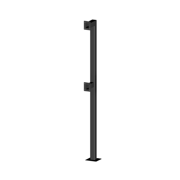 FPAC-EQ2 - FERN360 Floor Mount 2.1m High Access Control Bollard- Single or Dual