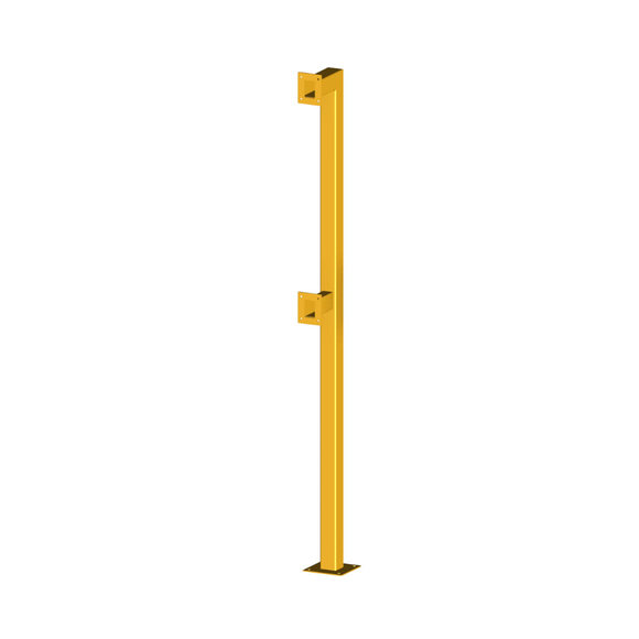 FPAC-EQ2 - FERN360 Floor Mount 2.1m High Access Control Bollard- Single or Dual