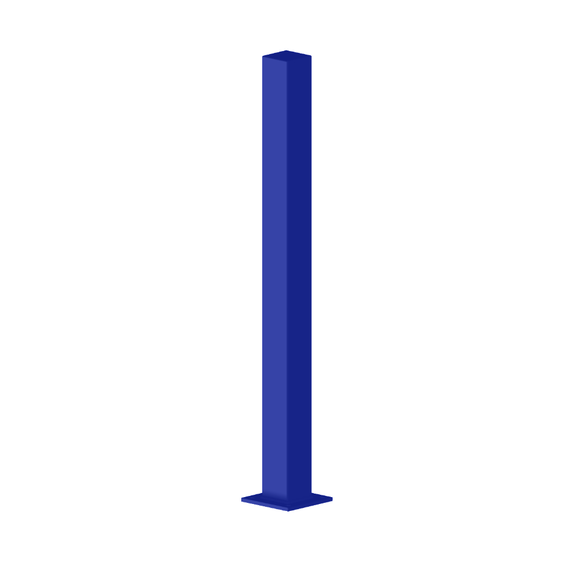 FPAC-EQ1 - FERN360 Floor Mount Access Control Single Pedestal - 1170 to 1600mm Options