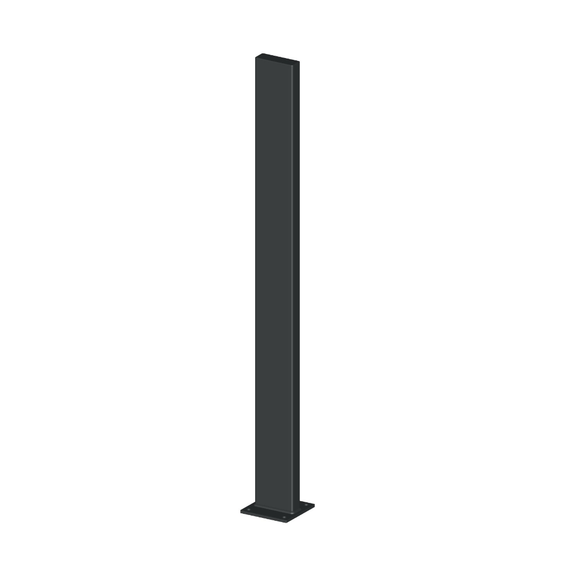FPAC-EQ1 - FERN360 Floor Mount Access Control Single Pedestal - 1170 to 1600mm Options