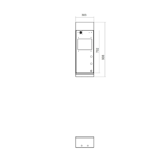 FPECP-WM - FERN360 Wall Mount Emergency Call Point & SIP Station