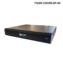 FGSIP-CNVR8-8P-4K - FERN360 - 8Ch NVR with 8x PoE ports, 80Mbps (OEM Dahua)