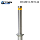 FPES-FB750-RM114-SS - FERN360 Stainless Steel Fixed Bollard Removable - 114mm dia x 750mm-2