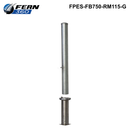 FPES-FB750-RM115-G - FERN360 Galvanised Bollard Removable - 115mm Diameter 750mm H-2