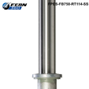 FPES-FB750-RT114-SS - FERN360 Stainless Steel Retractable Fixed Bollard - 114mm dia x 750mm-2