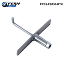 FPES-FB750-RT114-SS - FERN360 Stainless Steel Retractable Fixed Bollard - 114mm dia x 750mm-4