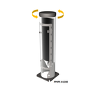 FPRPE-B1200 - FERN360 Rotating Enclosure for low voltage & mains voltage distribution bollard-1