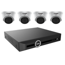 FIPKit10-4MP4TF FERN360 Surveillance Kit - 4 Fixed Lens Starlight 4MP Turret Cameras and 10ch 1TB Network Video Recorder-1