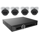 FERN360 Surveillance Kit - 4 Motorised Lens Starlight 5MP Turret Cameras and 10ch 1TB Network Video Recorder-1