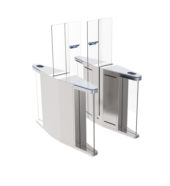 FGES-SGFHSL-600 - FERN360 - Full Height Stainless Steel Sliding Speed Gate