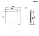 FGES-SWGP900-1 Dimensions