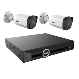FERN360 Surveillance Kit - 2 Motorised Lens Starlight 5MP Bullet Cameras and 10ch 1TB Network Video Recorder