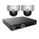 FERN360 Surveillance Kit - 2 Motorised Lens Starlight 5MP Vandal Dome Cameras and 10ch 1TB Network Video Recorder-1